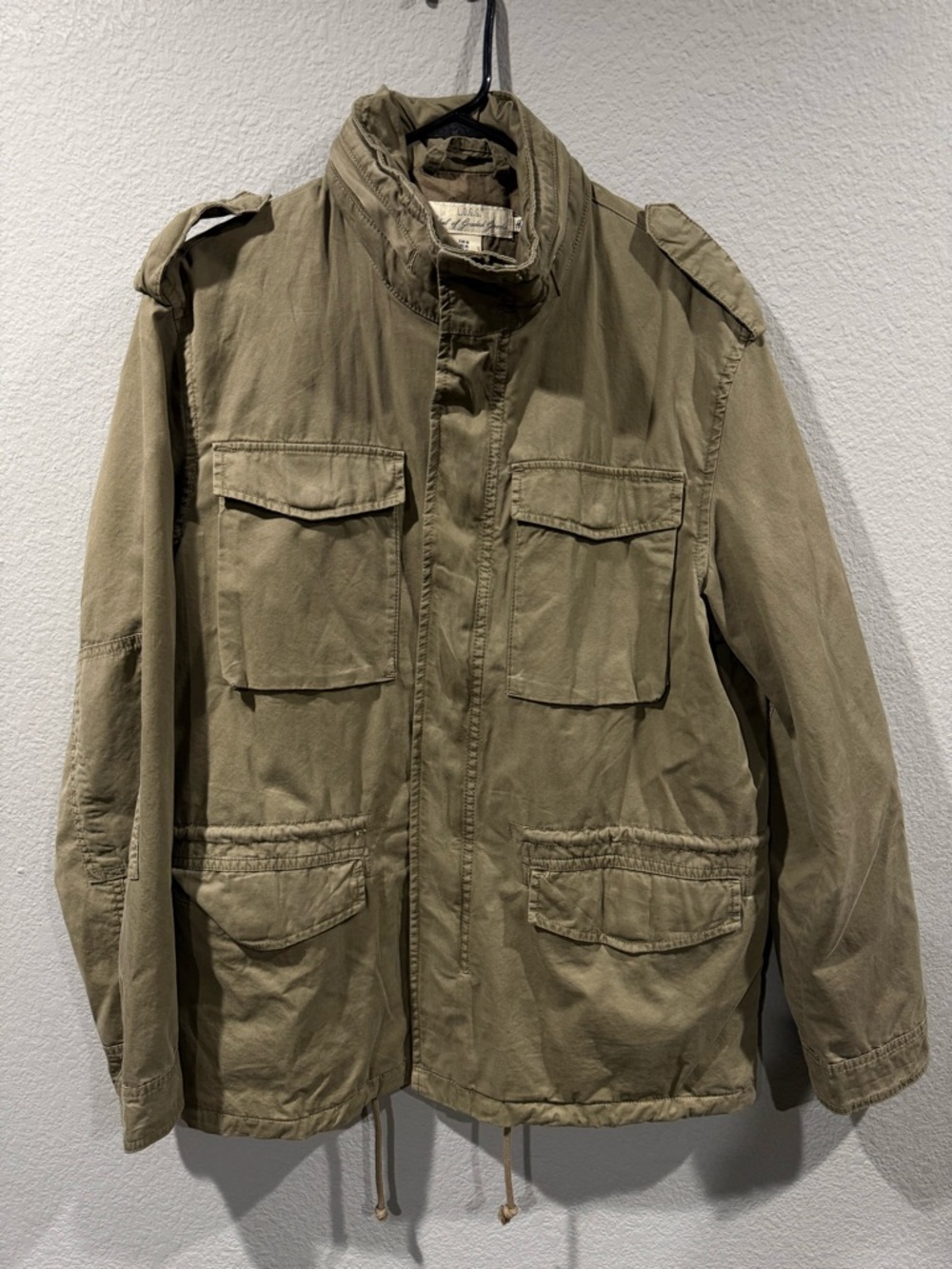 H&M Military Field Jacket in Olive